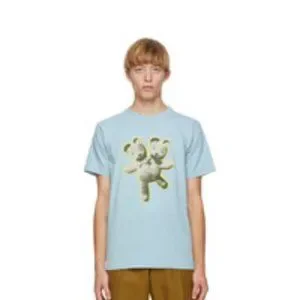 トップス HEAVEN Double Headed Teddy Shirts HEAVEN by MARC JACOBS DOUBLE-HEADED TEDDY BEAR T-SHIRT BLUE